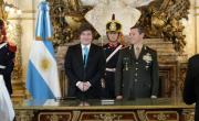 Milei le tomó juramento a Presti como ministro de Defensa