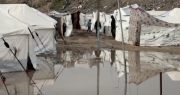 Gaza bajo el agua: Lluvias torrenciales dejan muertos y agravan la crisis humanitaria