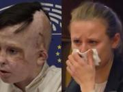 Tiene 11 años y su historia hizo llorar al Parlamento Europeo: “Esa fue la última vez que vi a mi madre”