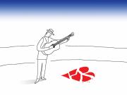 “Alla sera al cafe con gli amichi ”