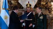 Javier Milei le tomó juramento a Carlos Presti como ministro de Defensa