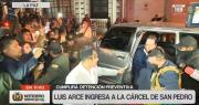 Luis Arce ya está en San Pedro; cumplirá cinco meses de detención preventiva por el caso Fondo Indígena