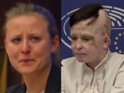 Un nene ucraniano contó un duro momento que vivió tras un ataque ruso y su interprete se quebró