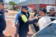 Monte Quemado: embistió a un gendarme en un control, huyó y fue detenido tras una persecución