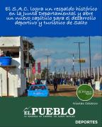 El S.A.C. logra un respaldo histórico en la Junta Departamental y abre un nuevo capítulo para el desarrollo deportivo y turístico de Salto ‣ Nicolas Caiazzo