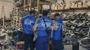 Allanaron un desarmadero ilegal que funcionaba en Plottier y dieron con autopartes robadas