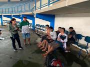 Los adolescentes de Cenvicruz son evacuados a un coliseo en El Torno