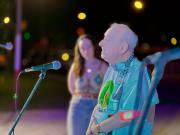 Acto por Palestina en la plaza Estigarribia.