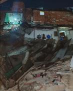 Un fallecido dejó colapso de una vivienda en La Pastora