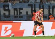 Carrillo, el goleador gigante de Estudiantes: Es una emoción inolvidable en el club de mi vida