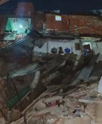 Una casa aplastó a familia en La Pastora