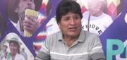 EVO MORALES CRITICA A LUIS ARCE Y CUESTIONA SALIDA DE SUS HIJOS DEL PAÍS