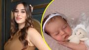 Heredó los ojos del papá: Melina Noto sorprende con tierno video de su hija Alanna, a un mes y medio de su nacimiento