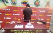 Autoridades militares capturan a jíbaro con envoltorios de marihuana, cocaína y una escopeta sin papeles en Santa Bárbara