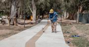 Las obras en el Parque Quebrada de Zonda ya tienen un 70% de avance: qué hicieron y qué falta