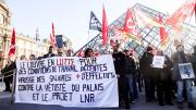 Museo del Louvre en París cerrado por huelga