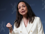 La fractura que sufrió Corina Machado al huir de Venezuela