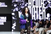 Briseyka Cuéllar brilla como la única modelo boliviana en el Chile Fashion Week 2025