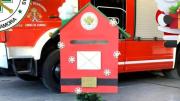 Los Bomberos Voluntarios de Lomas reciben cartitas para Papá Noel