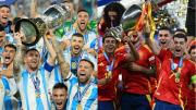 Confirmaron cuándo se juega la Finalissima entre la Selección argentina y la de España