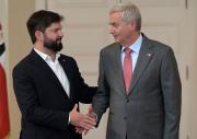 Boric recibió a Kast en La Moneda para iniciar la transición que terminará en marzo