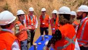 Embajadores de la UE visitaron proyecto de tierras raras en Penco buscando nuevos socios comerciales