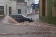 Fuerte temporal de viento, lluvia y granizo afectó a la zona norte