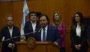 Gustavo Sáenz presentó a su nuevo Gabinete: Todo el ministerio del Gobierno está integrado por gente del interior de la provincia