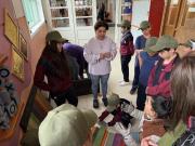 Escuela República de Croacia recibió la donación de un contenedor de Ecomadera