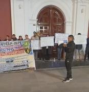 Puno: Vigilia por la libertad de 4 agentes del INPE –