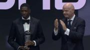 Ousmane Dembélé fue elegido por la FIFA como el mejor jugador del mundo