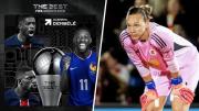 Ousmane Dembélé ganó el The Best de la FIFA y Christiane Endler se quedó sin el premio a la mejor arquera