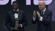 Ousmane Dembélé ganó el premio The Best de FIFA a mejor jugador del mundo