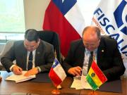 Bolivia y Chile sellan alianza fiscal para enfrentar el crimen organizado y el narcotráfico