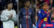 Sin argentinos y sin Mbappé: PSG lideró oncena ideal de los premios The Best