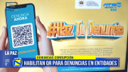Habilitan QR para denuncias en entidades