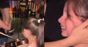 VIRAL: La reacción de Shakira al ver a una niña venezolana tocando el violín en Buenos Aires