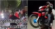 En videos, así son las juntadas de los grupos motoqueros en San Juan