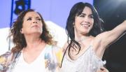 Lali coronó el año con Sandra Mihanovich como invitada en Vélez