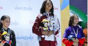 Estefanía Sequera sumó dos medallas de oro para Carabobo