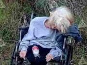 Sola y entre la basura: hallan a una abuela con desnutrición severa abandonada al costado de una calle