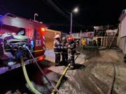 Incendio Afecta Segundo Piso De Un Inmuebleen Sector Los Volcanes