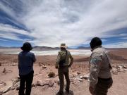 CONAF Y Municipio De Pica Extraen Media Tonelada De Basura En Parque Nacional Salar Del Huasco