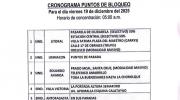 Choferes alistan 43 puntos de bloqueo en la ciudad de La Paz desde las 5:00 de este viernes