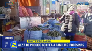 Agio y especulación: suben precios de productos básicos en mercados de Potosí