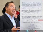Arce se declara preso político y acusa al Gobierno de provocar brutal subida de precios con el Decreto 5503