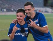 La emotiva historia detrás del gol de Santino, el hijo de Montillo, en la despedida del mediocampista