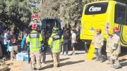 Estaban de paseo: Bus con adultos mayores sufre accidente de tránsito en Vichuquén