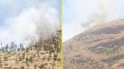 Incendio forestal afecta al cerro Renca: Humo es visible desde distintos puntos de la RM