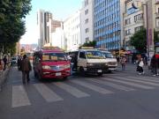 Levantan el paro de transporte en La Paz